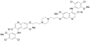 4-((2,4-Dichloro-5-methoxyphenyl)amino)-7-(3-(dimethylamino)propoxy)-6-methoxyquinoline-3-carbonitrile Dimer