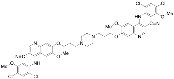 4-((2,4-Dichloro-5-methoxyphenyl)amino)-7-(3-(dimethylamino)propoxy)-6-methoxyquinoline-3-carbonitrile Dimer
