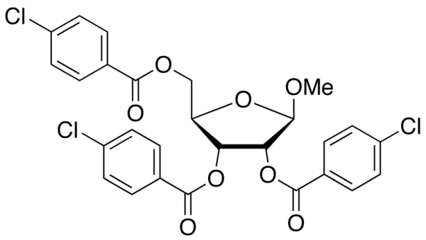 Methyl 2,3,5-Tri-O-p-chlorobenzoyl-Beta-D-ribofuranoside