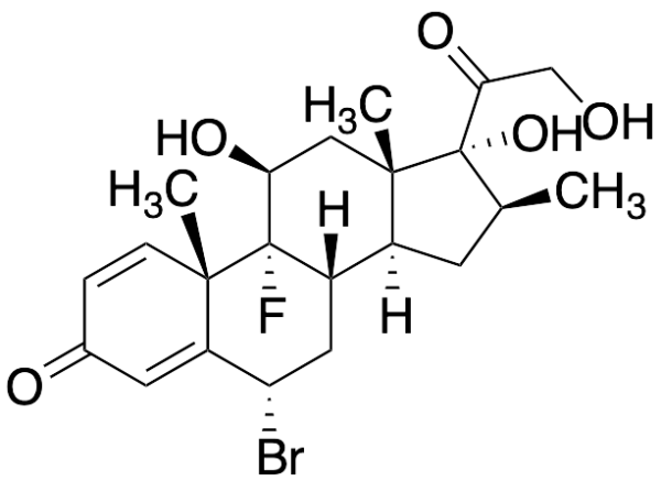 (6a,11b,16b)-6-Bromo-9-fluoro-11,17,21-trihydroxy-16-methylpregna-1,4-diene-3,20-dione