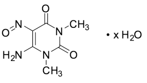 4-Amino-1,3-dimethyl-5-nitrosouracil x-H2O