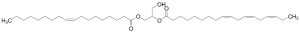 1-Hydroxy-3-(oleoyloxy)propan-2-yl (9Z,12Z,15Z)-octadeca-9,12,15-trienoate