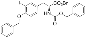 3-Iodo-N-[(benzyloxy)carbonyl]-O-benzyl-L-tyrosine Benzyl Ester