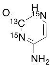 Cytosine-13C,15N2