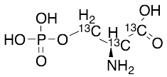 L-O-Phosphoserine-13C3