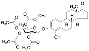 4-Hydroxy Estrone 3-O-Beta-D-Glucuronide Triacetate Methy Ester