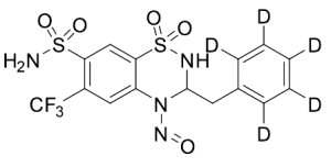 N-Nitroso rac Bendroflumethiazide-D5