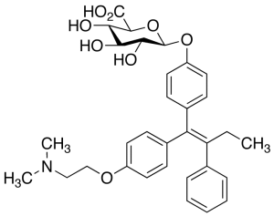 (E)-4-Hydroxy Tamoxifen O-beta-D-Glucuronide
