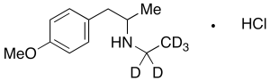 N-(Ethyl-d5)-4-methoxy Amphetamine Hydrochloride