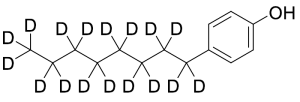 4-n-Octyl-d17-phenol