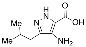 5-(2-Isobutyl)-4-amino-1H-pyrazole-3-carboxylic Acid