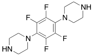 1,4-Dipiperazino-2,3,5,6-tetrafluorobenzene