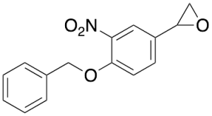 rac-4-Benzyloxy-3-nitrostyrene Oxide