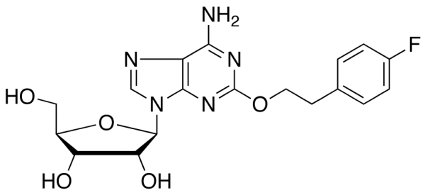 2-[2-(4-Fluorophenyl)ethoxy]adenosine