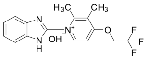 Lansoprazole Des(2-(methylsulfinyl)-1H-benzimidazole) N-(1H-Benzimidazole) Hydroxide Salt