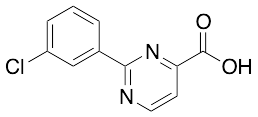 2-(3-Chlorophenyl)pyrimidine-4-carboxylic Acid