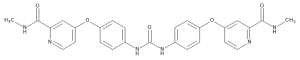 N,N'-Bis[4-[2-(N-methylcarbamoyl)-4-pyridyloxy]phenyl]urea