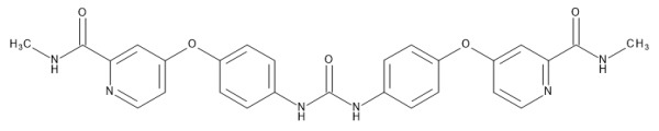 N,N'-Bis[4-[2-(N-methylcarbamoyl)-4-pyridyloxy]phenyl]urea