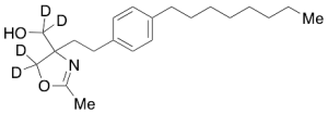 4,5-Dihydro-2-methyl-4-[2-(4-octylphenyl)ethyl]-4-oxazolemethanol-d4