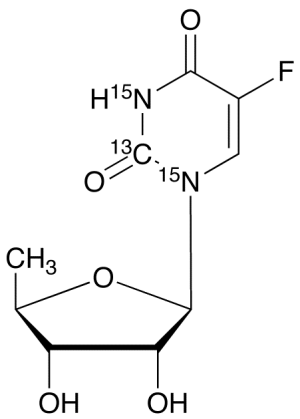5’-Deoxyfluorouridine-13C,15N2