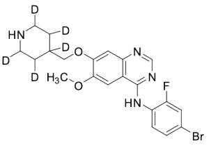 N-Demethyl Vandetanib-D5 (Major)