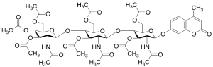 6-(4-Methylumbelliferyl) Chitotriose O-Heptacetate