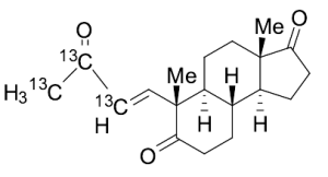 Des-(Cyclohexa-2,5-dien-1-one) Androsta-(E)-3-oxobut-1-en-1-yl-2,3,4-13C3)