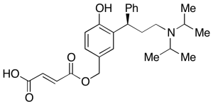 Tolterodine-4-methylfumaric Acid Hydrochloride (~80%)