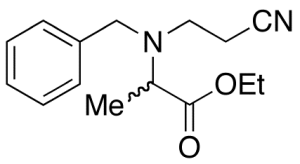 N-(Beta-Cyanoethyl)-N-(ethoxycarbonylethyl)benzylamine