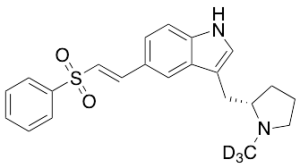 3-[[(2S)-1-Methyl-2-pyrrolidinyl]methyl]-5-[(1E)-2-(phenylsulfonyl)ethenyl]-1H-indole-d3