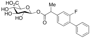 Flurbiprofen Acyl-Beta-D-glucuronide (Mixture of Diastereomers)