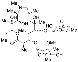 3’-Des(dimethylamino)-3’-keto Azithromycin