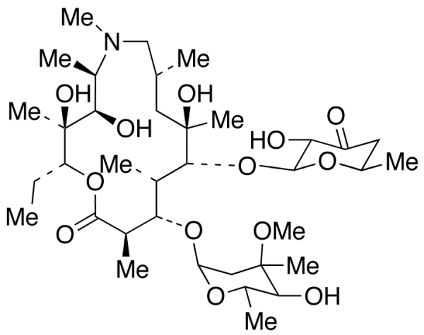 3’-Des(dimethylamino)-3’-keto Azithromycin