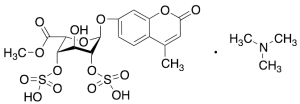 4-Methylumbelliferyl a-L-Idopyranosiduronic Acid 2,4-Disulfate Trimethylamine