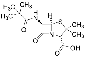 Ampicillin t-Butyl-demethylbenzenemethanamine
