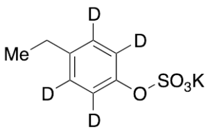 4-Ethylphenyl-d4 Sulfate Potassium Salt