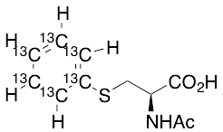 N-Acetyl-S-(phenyl-13C6)-L-cysteine