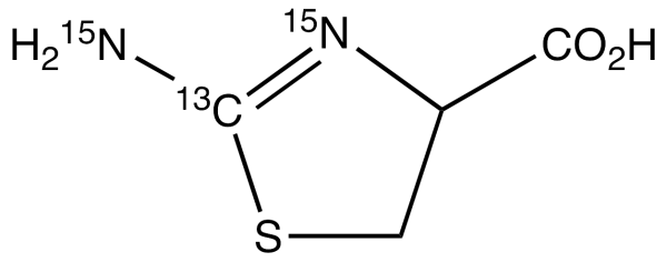 rac 2-Aminothiazoline-4-carboxylic Acid-13C,15N2