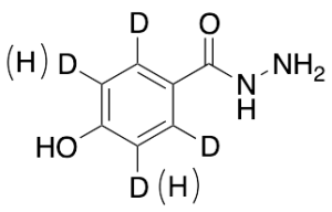 4-Hydroxybenzhydrazide-d4 (Major)