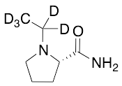 (S)-1-Ethyl-2-pyrrolidinecarboxamide-d5
