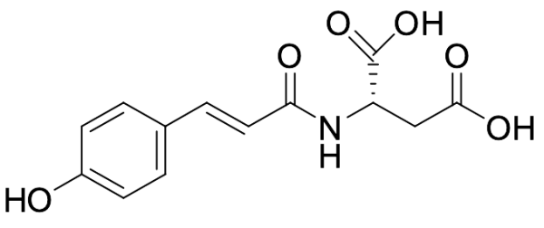 N-[(2E)-3-(4-Hydroxyphenyl)-1-oxo-2-propen-1-yl]-L-aspartic Acid