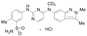 Pazopanib-d3 Hydrochloride