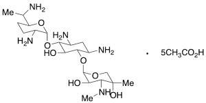 Gentamicin C2/C2a Deuterated Mixture Pentaacetate Salt (d2 major)