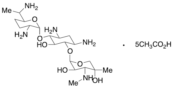 Gentamicin C2/C2a Deuterated Mixture Pentaacetate Salt (d2 major)