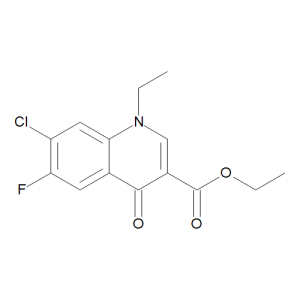 7-Chloro-1-Ethyl-6-Fluoro-1,4-Dihydro-4-Oxo-3-Quinolinecarboxylic Acid Ethyl Ester