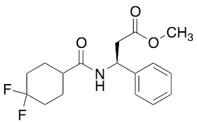 (S)-Methyl 3-(4,4-difluorocyclohexanecarboxamido)-3-phenylpropanoate