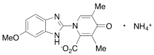 1,4-Dihydro-1-(5-methoxy-1H-benzimidazol-2-yl)-3,5-dimethyl-4-oxo-2-pyridinecarboxylic Acid Ammonium Salt (>85%)