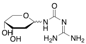 D-2'-Deoxyribopyranosyl-3-guanylurea (Alpha/Beta-Mixture)
