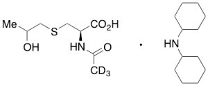 N-Acetyl-S-(2-hydroxypropyl)cysteine-d3 Dicyclohexylammonium Salt