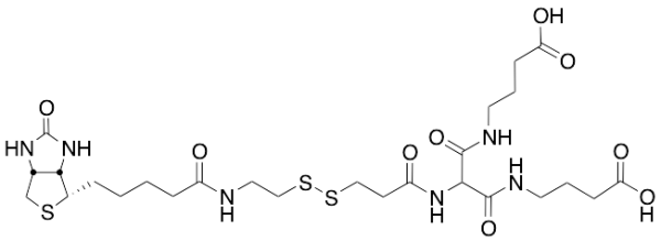 [Biotinylamidoethyl]-dithiomethylenemalonic Acid Bis(4-aminobutyric Acid)